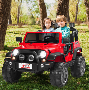 Rambler Lifted Ride On Jeep with 2.4G Remote Control: The Ultimate Adventure for Your Little Driver!