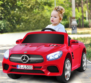 A Fun Review of the Mercedes SL500 Remote Control Ride-On Coupe for Toddlers!