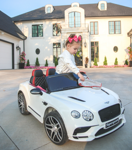 Review of the Pink Bentley Continental GT Toddler Remote Control Ride Car Tots Ride On Toys