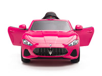 Pink Maserati GranCabrio Electric Toddle Ride On Sports Car With Remote