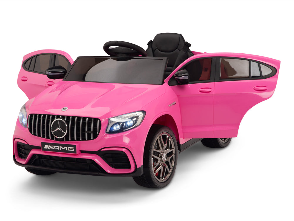 pink mercedes toddler car