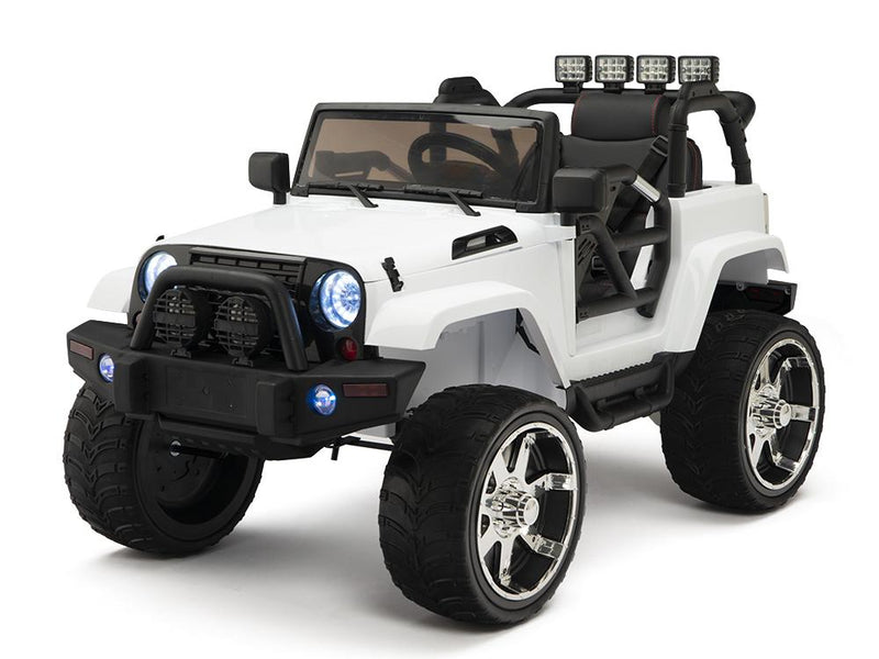 Rambler Ride On Jeep With 2.4g Remote, Rubber Tires And 4 Motors