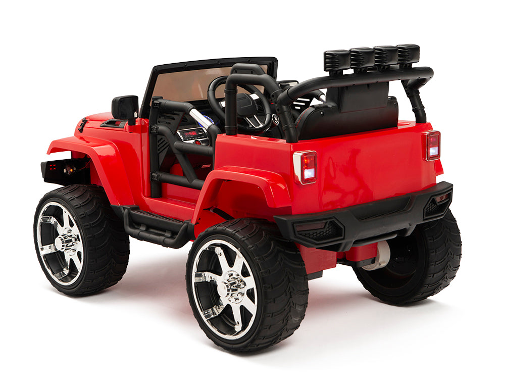 Rambler Ride On jeep with 2.4G Remote, Rubber Tires and 4 Motors | Car ...