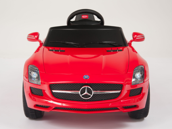 Mercedes benz sls amg cheap 6v ride on car white