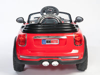 Mini Cooper Style Ride On 6V Car With Remote Control & MP3