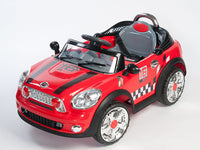 Mini Cooper Style Ride On 6V Car With Remote Control & MP3