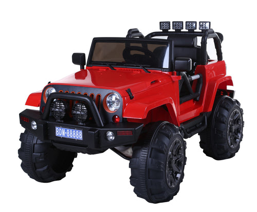 Rambler Lifted Ride On Jeep with 2.4G Remote Control| Car Tots Ride On Toys