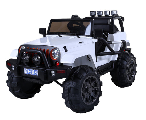 Rambler Lifted Ride On Jeep with 2.4G Remote Control| Car Tots Ride On Toys